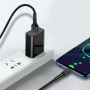 Кабель ColorWay USB - USB Type-C (M/M), 2.4 А, 1 м, Black (CW-CBUC064-BK)