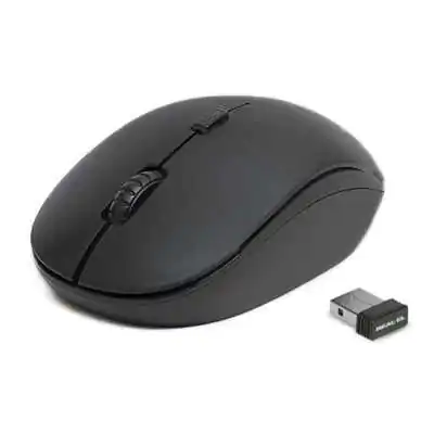 Купить ᐈ Кривой Рог ᐈ Низкая цена ᐈ Мышь беспроводная REAL-EL RM-301 Black USB