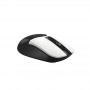 Купить ᐈ Кривой Рог ᐈ Низкая цена ᐈ Мышь беспроводная A4Tech FG12 Black/White USB