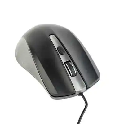 Купить ᐈ Кривой Рог ᐈ Низкая цена ᐈ Мышь Gembird MUS-4B-01-GB Black/Grey USB
