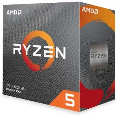 Купить ᐈ Кривой Рог ᐈ Низкая цена ᐈ Процессор AMD Ryzen 5 3600 (3.6GHz 32MB 65W AM4) Box (100-100000031BOX)