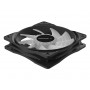 Купить ᐈ Кривой Рог ᐈ Низкая цена ᐈ Вентилятор DeepCool RF120B, 120х120х25 мм, 3-pin, 4-pin, черный с белым