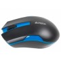 Купить ᐈ Кривой Рог ᐈ Низкая цена ᐈ Мышь беспроводная A4Tech G3-200N Black/Blue USB V-Track