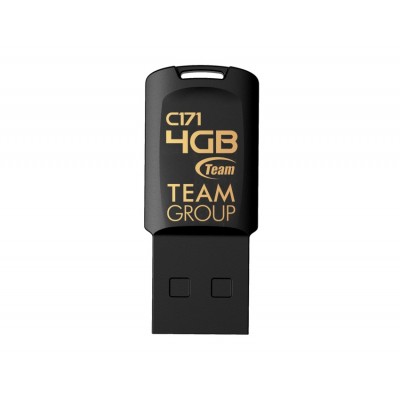 Флеш-накопитель USB 4GB Team C171 Black (TC1714GB01)