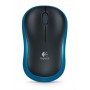 Купить ᐈ Кривой Рог ᐈ Низкая цена ᐈ Мышь беспроводная Logitech M185 (910-002239) Blue USB