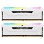 Купить ᐈ Кривой Рог ᐈ Низкая цена ᐈ Модуль памяти DDR4 2x16GB/3600 Corsair Vengeance RGB Pro SL White (CMH32GX4M2D3600C18W)