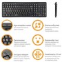 Купить ᐈ Кривой Рог ᐈ Низкая цена ᐈ Клавиатура Piko KB-108 Ukr Black (1283126467103)