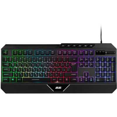 Купить ᐈ Кривой Рог ᐈ Низкая цена ᐈ Клавиатура 2E Gaming KG315 RGB USB Black Ukr (2E-KG315UBK)