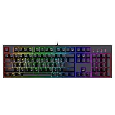 Купить ᐈ Кривой Рог ᐈ Низкая цена ᐈ Клавиатура 1stPlayer DK5.0 RGB Outemu Blue Black (DK5.0-BL)