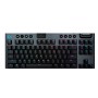 Купить ᐈ Кривой Рог ᐈ Низкая цена ᐈ Клавиатура беспроводная Logitech G915 TKL Lightspeed Wireless RGB Mechanical Carbon Clicky S