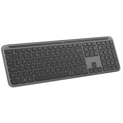 Купить ᐈ Кривой Рог ᐈ Низкая цена ᐈ Клавиатура беспроводная Logitech Signature Slim K950 US Graphite USB (920-012465)