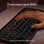 Купить ᐈ Кривой Рог ᐈ Низкая цена ᐈ Клавиатура беспроводная Logitech MX Keys Mini for Mac Minimalist Wireless Illuminated Space 