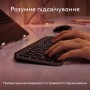 Купить ᐈ Кривой Рог ᐈ Низкая цена ᐈ Клавиатура беспроводная Logitech MX Keys Mini for Mac Minimalist Wireless Illuminated Space 