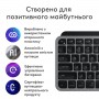 Купить ᐈ Кривой Рог ᐈ Низкая цена ᐈ Клавиатура беспроводная Logitech MX Keys Mini for Mac Minimalist Wireless Illuminated Space 