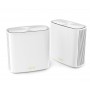 Wi-Fi Mesh система Asus ZenWiFi XD6S 2PK White (AX5400, WiFi6, 1xGE WAN, 1xGE LAN, AiMesh, 6 внутр антенн)