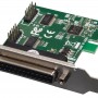 Купить ᐈ Кривой Рог ᐈ Низкая цена ᐈ Контроллер Frime AX99100 (ECF-PCIto2S1PAX99100.LP) PCI-E-2xRS232+1xLPT