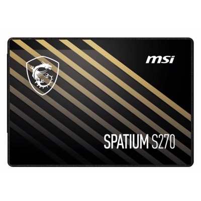 Накопитель SSD 240GB MSI Spatium S270 2.5" SATAIII 3D TLC (S78-440N070-P83)