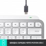 Купить ᐈ Кривой Рог ᐈ Низкая цена ᐈ Клавиатура беспроводная Logitech MX Keys Mini Wireless Illuminated UA Pale Gray (920-010499)