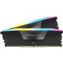 Купить ᐈ Кривой Рог ᐈ Низкая цена ᐈ Модуль памяти DDR5 2x32GB/6600 Corsair Vengeance RGB Black (CMH64GX5M2B6600C32)