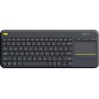 Купить ᐈ Кривой Рог ᐈ Низкая цена ᐈ Клавиатура беспроводная Logitech K400 Plus Black (920-007145)