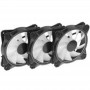 Купить ᐈ Кривой Рог ᐈ Низкая цена ᐈ Вентилятор DeepCool CF120 Plus 3 IN 1, 120x120x26.5мм, 4-pin, черный с белым