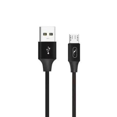Купить ᐈ Кривой Рог ᐈ Низкая цена ᐈ Кабель SkyDolphin S55V Neylon USB - microUSB 1м, Black (USB-000438)