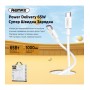 Кабель Remax Marlik Series Power Delivery Type-C to Type-C 65W White (RC-191)