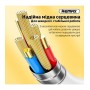 Кабель Remax Marlik Series Power Delivery Type-C to Type-C 65W White (RC-191)