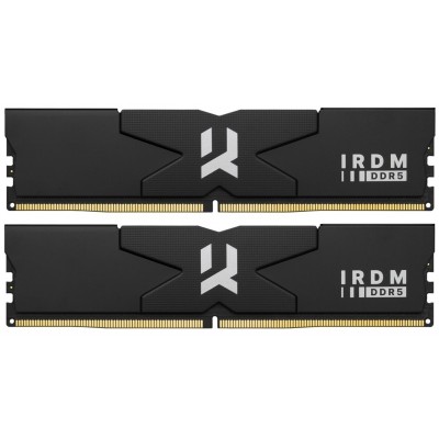 Модуль памяти DDR5 2x32GB/6400 Goodram IRDM Black (IR-6400D564L32/64GDC)