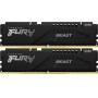 Купить ᐈ Кривой Рог ᐈ Низкая цена ᐈ Модуль памяти DDR5 2x16GB/5200 Kingston Fury Beast Black (KF552C40BBK2-32)