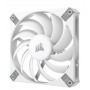 Купить ᐈ Кривой Рог ᐈ Низкая цена ᐈ Вентилятор Corsair AF120 Slim White (CO-9050145-WW), 120x120x15мм, 4-pin, белый