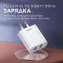 Сетевое зарядное устройство Remax Simple Series 2xUSB 2.1A White (RP-U35)