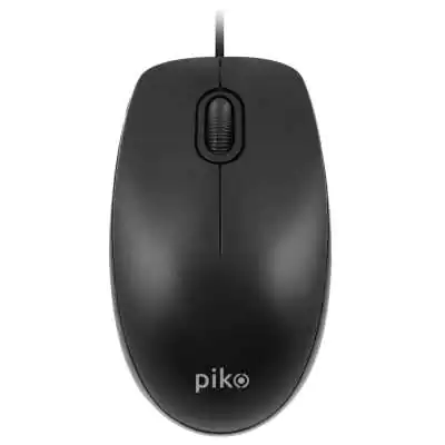 Купить ᐈ Кривой Рог ᐈ Низкая цена ᐈ Мышь Piko MS-009 (1283126467158) Black USB