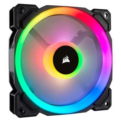 Купить ᐈ Кривой Рог ᐈ Низкая цена ᐈ Вентилятор Corsair LL120 RGB (CO-9050071-WW), 120x120x25мм, 4-pin, черный