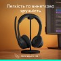 Купить ᐈ Кривой Рог ᐈ Низкая цена ᐈ Bluetooth-гарнитура Logitech Zone 300 Wireless Black (981-001407)