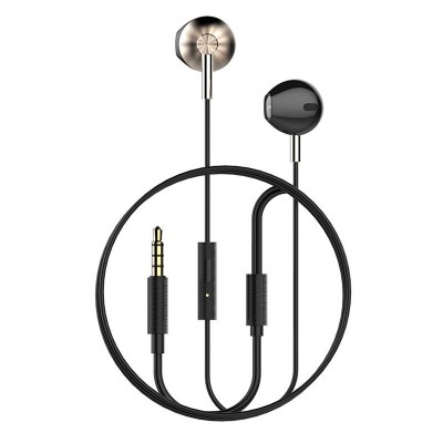 Купить ᐈ Кривой Рог ᐈ Низкая цена ᐈ Гарнитура СolorWay Slim 3.5 mm Wired Earphone Blast 2 Black (CW-WD02BK)