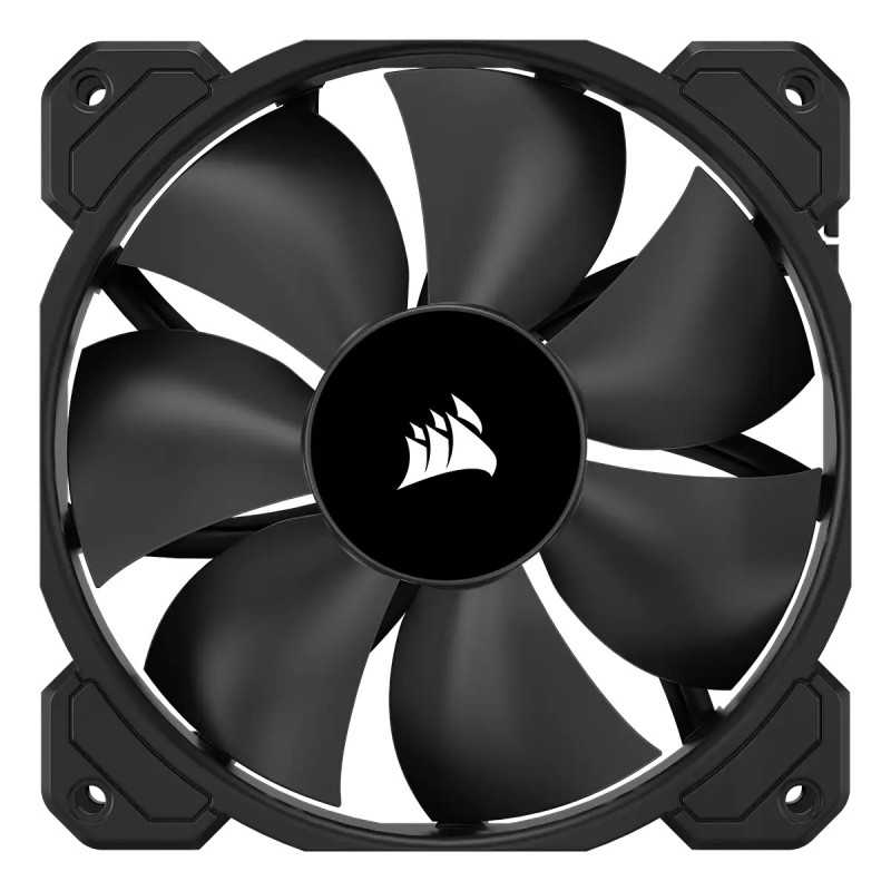 Купить ᐈ Кривой Рог ᐈ Низкая цена ᐈ Вентилятор Corsair SP120 Elite Black (CO-9050161-WW), 120x120x25мм, 4-pin Performance PWM, ч