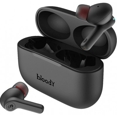 Купить ᐈ Кривой Рог ᐈ Низкая цена ᐈ Bluetooth-гарнитура A4Tech Bloody M30 Black+Red