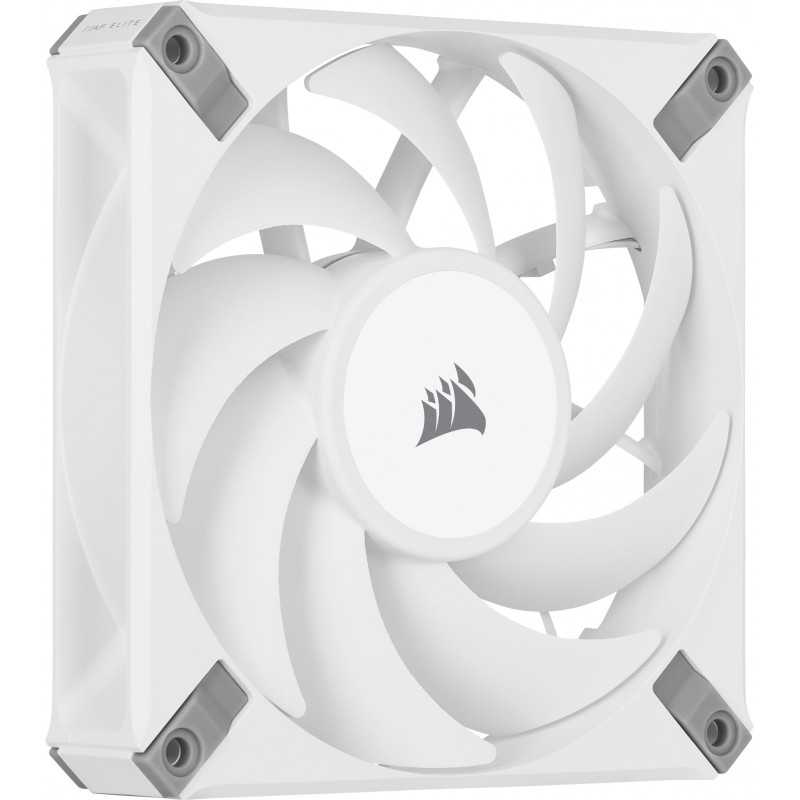 Купить ᐈ Кривой Рог ᐈ Низкая цена ᐈ Вентилятор Corsair AF120 Elite White (CO-9050142-WW), 120x120x25мм, 4-pin, белый