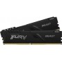 Купить ᐈ Кривой Рог ᐈ Низкая цена ᐈ Модуль памяти DDR4 2x8GB/2666 Kingston Fury Beast Black (KF426C16BBK2/16)