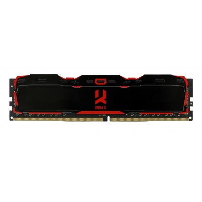 Купить ᐈ Кривой Рог ᐈ Низкая цена ᐈ Модуль памяти DDR4 8GB/3200 GOODRAM Iridium X Black (IR-X3200D464L16SA/8G)