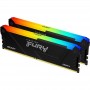 Купить ᐈ Кривой Рог ᐈ Низкая цена ᐈ Модуль памяти DDR4 2x8GB/3200 Kingston Fury Beast RGB (KF432C16BB2AK2/16)