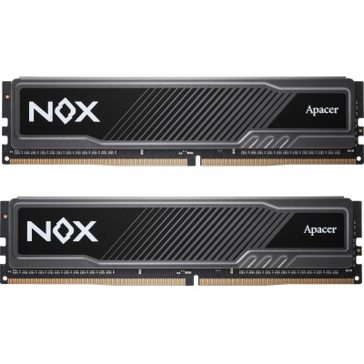 Купить ᐈ Кривой Рог ᐈ Низкая цена ᐈ Модуль памяти DDR4 2x8GB/2666 Apacer NOX (AH4U16G26C08YMBAA-2)