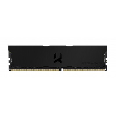 Купить ᐈ Кривой Рог ᐈ Низкая цена ᐈ Модуль памяти DDR4 8GB/3600 Goodram Iridium Pro Deep Black (IRP-K3600D4V64L18S/8G)