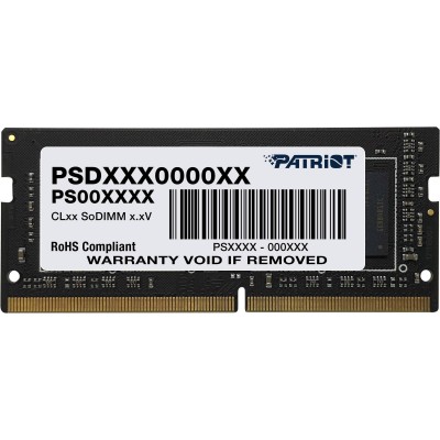 Купить ᐈ Кривой Рог ᐈ Низкая цена ᐈ Модуль памяти SO-DIMM 16GB/3200 DDR4 Patriot Signature Line (PSD416G320081S)