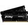 Купить ᐈ Кривой Рог ᐈ Низкая цена ᐈ Модуль памяти SO-DIMM 2x8GB/3200 DDR4 Kingston Fury Impact (KF432S20IBK2/16)