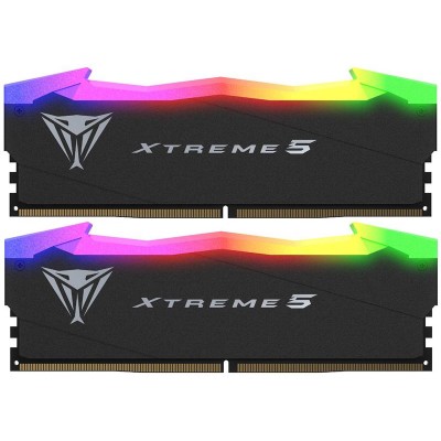 Купить ᐈ Кривой Рог ᐈ Низкая цена ᐈ Модуль памяти DDR5 2x16GB/7800 Patriot Viper Xtreme 5 RGB (PVXR532G78C38K)