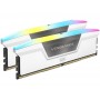 Купить ᐈ Кривой Рог ᐈ Низкая цена ᐈ Модуль памяти DDR5 2x16GB/6000 Corsair Vengeance RGB White (CMH32GX5M2B6000C40W)