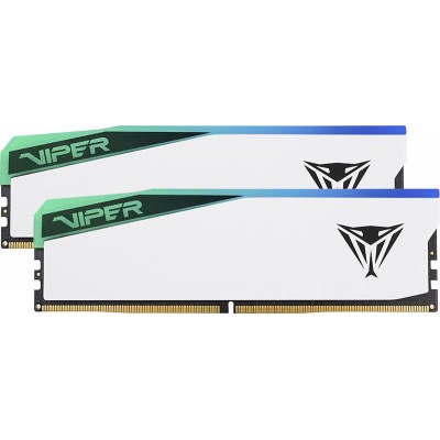 Купить ᐈ Кривой Рог ᐈ Низкая цена ᐈ Модуль памяти DDR5 2x32GB/6200 Patriot Viper Elite 5 RGB (PVER564G62C42KW)