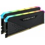 Купить ᐈ Кривой Рог ᐈ Низкая цена ᐈ Модуль памяти DDR4 2x16GB/3600 Corsair Vengeance RGB RS Black (CMG32GX4M2D3600C18)